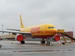 DHL Air - European Air Transport, Airbus A300-600RF D-AEAQ @ Leipzig/Halle (LEJ) / 19.Jan.2020 