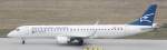 24.3.15 @ LEJ / Montenegro Airlines Embraer-195 4O-AOB