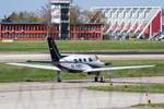 privat , RA-01877, Piper, PA-46-350 P Malibu Mirage, 09.04.2017, FMM-EDJA, Memmingen, Germany