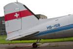 Classic Air, HB-ISB, Douglas, DC-3 C (Seitenleitwerk/Tail), 02.09.2014, FMM-EDJA, Memmingen, Germany