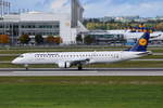 D-AEBB Lufthansa CityLine Embraer ERJ-195LR (ERJ-190-200 LR)   , MUC , 03.10.2017