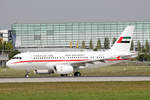 United Arab Emirates, A6-ESH, Airbus A319-133X CJ, msn: 910, 11.September 2011, MUC München, Germany.