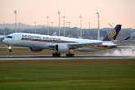 Singapore Airlines Airbus A350-941 9V-SMR, cn(MSN): 140,
Flughafen München, 20.08.2018.