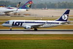 LOT - Polish Airlines Embraer ERJ-175LR (ERJ-170-200 LR) SP-LIM, cn(MSN): 17000311,
Flughafen München, 21.08.2018.