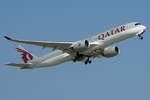 Qatar Airways Airbus A350-941 A7-ALB, cn(MSN): 007,
Flughafen München, 21.08.2018.