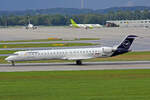 Lufthansa CityLine, D-ACNT, Bombardier CRJ-900LR, msn: 15264, 10.September 2022, MUC München, Germany.