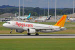 Pegasus Airlines, TC-NBE, Airbus A320-251N, msn: 7380,  Piril , 11.September 2022, MUC München, Germany.