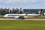 9V-SMA , Singapore Airlines , Airbus A350-941 , München ,  Franz Josef Strauß  , 29.05.2025