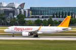 TC-NCF , Pegasus , Airbus A320-251N , München ,  Franz Josef Strauß  , 30.05.2025