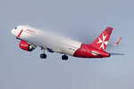 KM Malta Airlines Airbus A320-251N, MSN 7875, MUC/EDDM, 19.12.2025