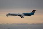 Luxair Embraer 145 Flughafen Mnchen 04.04.2010