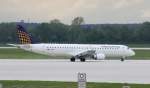 Augsburg Airways Embraer ERJ 195 D-AEMA Flughafen Mnchen 07.05.2010