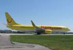 TUIFLY Boeing 737-8K5 D-AHFR Flughafen Mnchen 20.07.2010