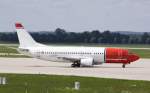 Norwegian Air Shuttle Boeing 737-3Y5 LN-KKV Flughafen Mnchen 01.09.2010