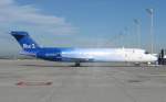 Blue 1 Boeing 717-2CM  OH-BLG Flughafen Mnchen 30.10.2010