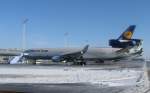 Lufthansa Cargo Mc Donnell Douglas MD 11F   D-ALCC Flughafen Mnchen 09.12.2010 