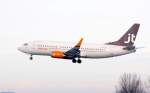 Jettime Boeing 737-3L9 OY-JTC Flughafen Mnchen 21.12.2010