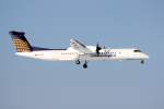 Lufthansa Regional Augsburg Airways Dash 8 D-ADHp Flughafen Mnchen 29.01.2011