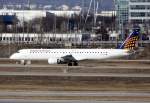 Lufthansa Regional Augsburg Airways Embraer ERJ 195 D-AEMD Flughafen Mnchen 26.02-2011