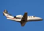 Private Cessna 525 Ciation Jet N525RA Flughafen Mnchen 26.02.2011