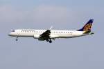 Lufthansa Regional Augsburg Airways Embraer ERJ 195LR D-AEMB Flughafen Mnchen 08.04.2011