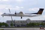 Lufthansa - Augsburg Airways, D-ADHC, Bombardier, DHC-8-402, 29.04.2011, MUC, Muenchen, Germany 




