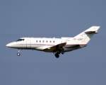 Global Jet Austria Hawker 850 XP OE-GRF Flughafen Mnchen 10.03.2012
