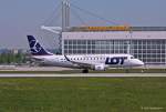 LOT Polish Airlines, SP-LDH, ERJ 170STD beim Start in MUC nach Breslau (WRO) 15.05.2013