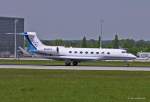 Gulfstream Aerospace, N650PH, G650 beim Start in MUC. 15.05.2013