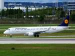 D-AEBI Lufthansa CityLine Embraer ERJ-195LR (ERJ-190 bis 200 LR)    15.09.2013   Flughafen Mnchen