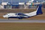UR-GCX / Shovkoviy Shlyah Ltd. / An-12BP wartet in MUC auf Startfreigabe. 28.12.2013