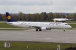 Lufthansa - CityLine, D-AEBQ, Embraer, ERJ-195, 29.10.2013, MUC, München, Germany        