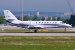 D-CBAY / EFD Eisele Flugdienst / Cessna 680 Citation Sovereign bei der Landung in MUC. 19.05.2014