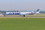 S5-AAV / Adria Airways / CRJ 900LR in MUC beim Start nach Lodz (LCJ) 10.06.2014