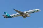 I-ADJO / Air Dolomiti / ERJ 195LR in MUC im Steigflug nach Catania (CTA) 23.06.2014