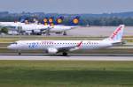 EC-LEK / Air Europa / ERJ 195LR beim Start in MUC nach Madrid (MAD) 15.07.2014