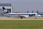 SP-LII / LOT Polish Airlines / ERJ 175LR beim Start in MUC nach Warschau (WAW) 19.07.2014