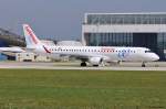 EC-LKM / Air Europa / ERJ 195LR beim Start in MUC nach Madrid (MAD) 19.07.2014