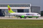 VQ-BKW / S7-Airlines / B737-8ZS(W) beim Start in MUC nach Novosibirsk (OVB) 19.07.2014
