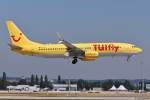 D-ATUI / TUIfly / B737-8K5(W) vor der Landung in MUC aus Palma de Mallorca (PMI) 19.07.2014