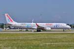 EC-KXD / Air Europa / ERJ 195LR beim Start in MUC nach Madrid (MAD) 08.08.2014