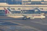 A7-BCF Qatar Airways Boeing 787-8 Dreamliner   am 01.01.2015 in München zum Start