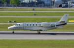 D-COBI HTM Jet Service Cessna 560XL Citation XLS  in München gelandet am 10.05.2015