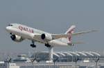 A7-BCK Qatar Airways Boeing 787-8 Dreamliner  gestartet am 11.09.2015 in München