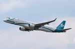 I-ADJQ Air Dolomiti Embraer ERJ-195LR (ERJ-190-200 LR)  in München am 14.05.2016 gestartet