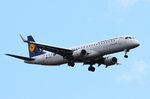 D-AEBL Lufthansa CityLine Embraer ERJ-195LR (ERJ-190-200 LR)  gestartet in München am 15.05.2016