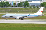 SP-LIE LOT - Polish Airlines Embraer ERJ-175LR (ERJ-170-200 LR)  vor dem Start in München am 15.05.2016