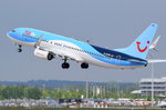D-ATUM TUIfly Boeing 737-8K5(WL)  am 15.05.2016 in München gestartet