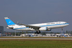 Kuwait Airways, 9K-APE, Airbus A330-243, 24.September 2016, MUC München, Germany.