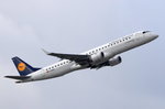 D-AEBH Lufthansa CityLine Embraer ERJ-195LR (ERJ-190-200 LR)  gestartet in München am 12.10.2016